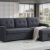 Elegant Storage Sofa - Dark Gray - Image 9
