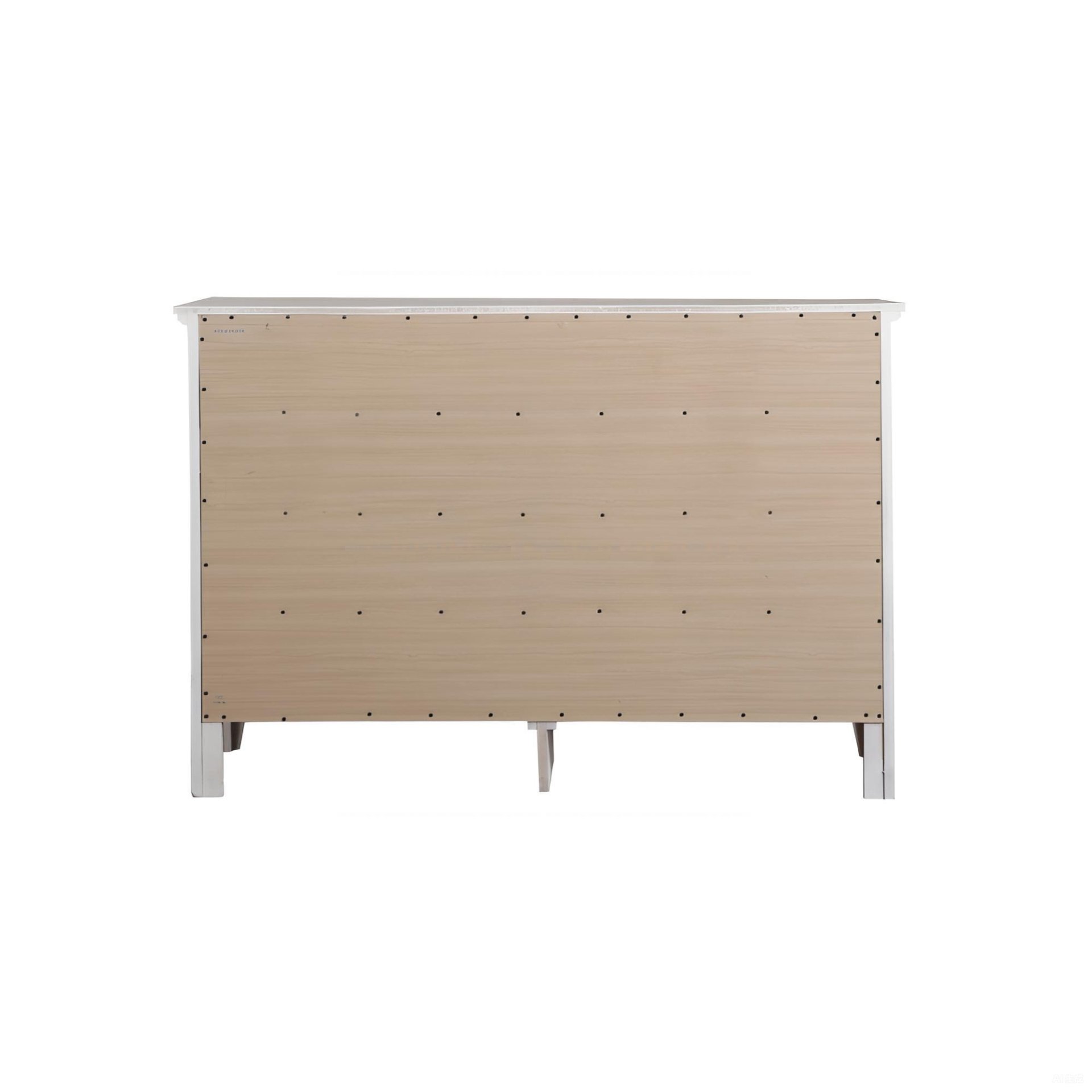 Elegant Casual Dresser - White - Image 4