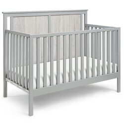 Connelly - 4 In 1 Convertible Crib - Gray, Rockport Gray