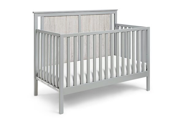 Connelly - 4 In 1 Convertible Crib - Gray, Rockport Gray