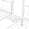 Full Over Twin & Twin Bunk Bed, Triple Bunk Bed With Drawers And Guardrails - White - Image 12
