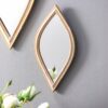 Small Decorative Mirror For Wall Decor - Antique Gold - Image 5