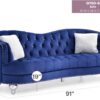Jewel - Sofa - Blue - Image 3