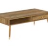 Coffee Table, Accent, Cocktail, Rectangular, Storage, Living Room, Wood Legs, Mid Century - Walnut - Image 12