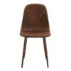 (Set of 4) Backrest AndTransfer Legs Chairs Adding A Touch Of Elegance To Minimalist And Scandinavian Style Homes - Walnut - Image 10