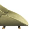 Malden - Bentwood Dining Chair - Acid Green / Light Brown - Image 5
