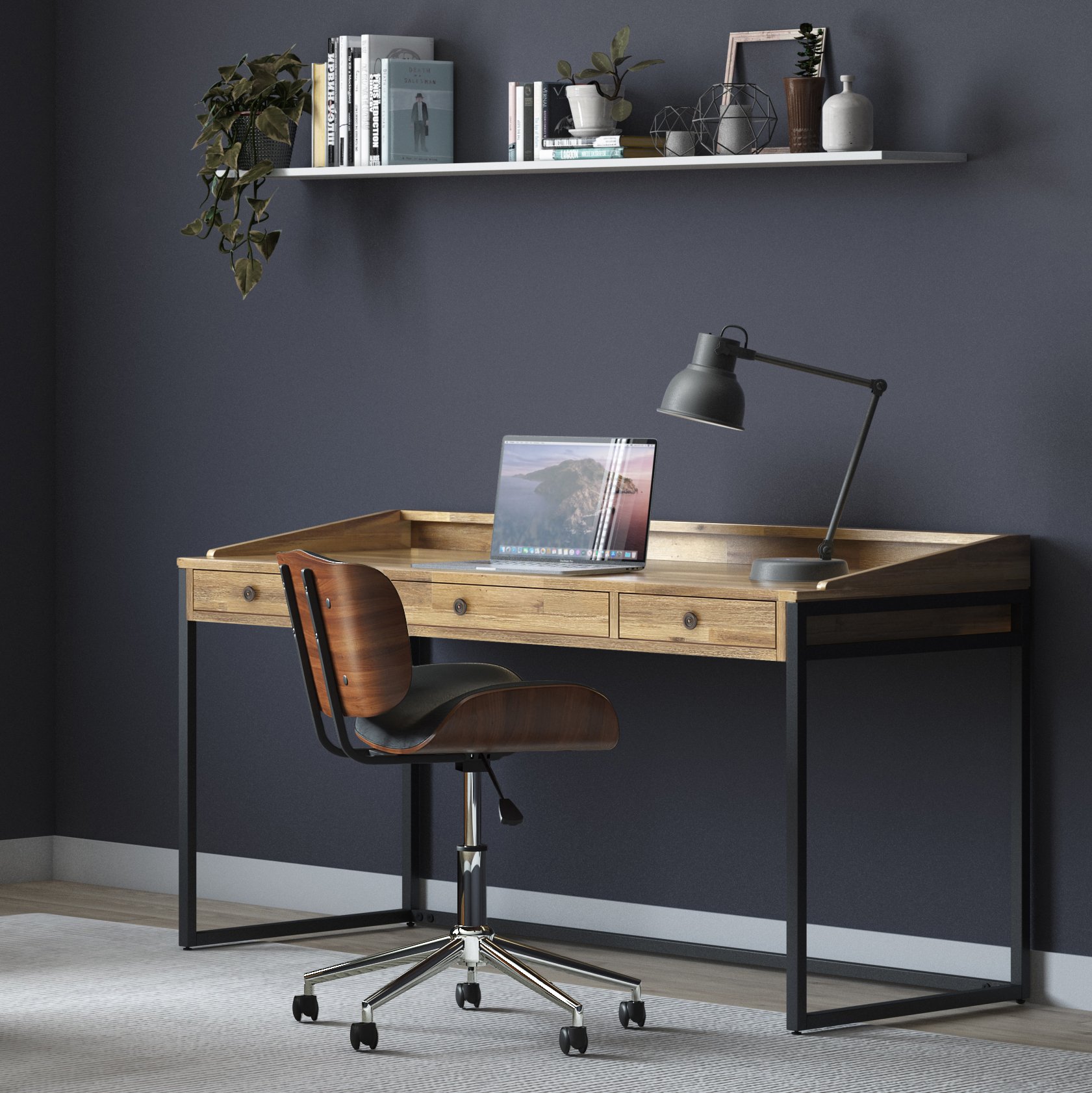 Ralston - Desk - Distressed Golden Wheat - Image 9