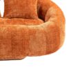 Durable Comfort High Back Bean Bag Sofa Lounger For Adults And Kids, Indoor & Outdoor - Orange - Image 24