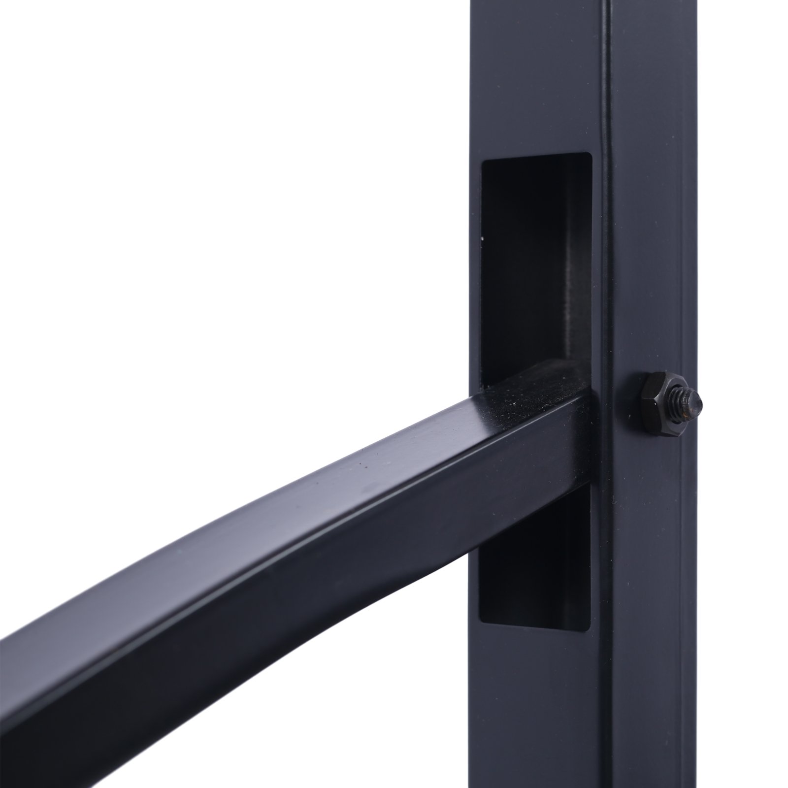 Handrails For Outdoor Steps, Fit 1 Or 3 Steps Outdoor Stair Railing, Flexible Front Porch Hand Rail, Transitional Handrails For Concrete Steps Or Wooden Stairs - Black - Image 9