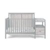 Connelly - 4 In 1 Crib and Changer Combo - Gray, Rockport Gray - Image 10