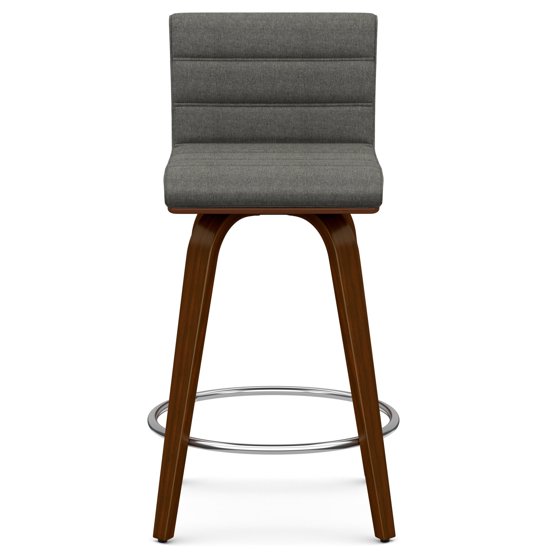 Roland - Swivel Counter Height Stool - Gray - Image 5