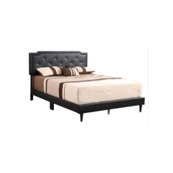 Deb - Queen Bed For Modern Bedrooms - Black