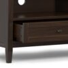 Warm Shaker - Low TV Media Stand - Brown - Image 8