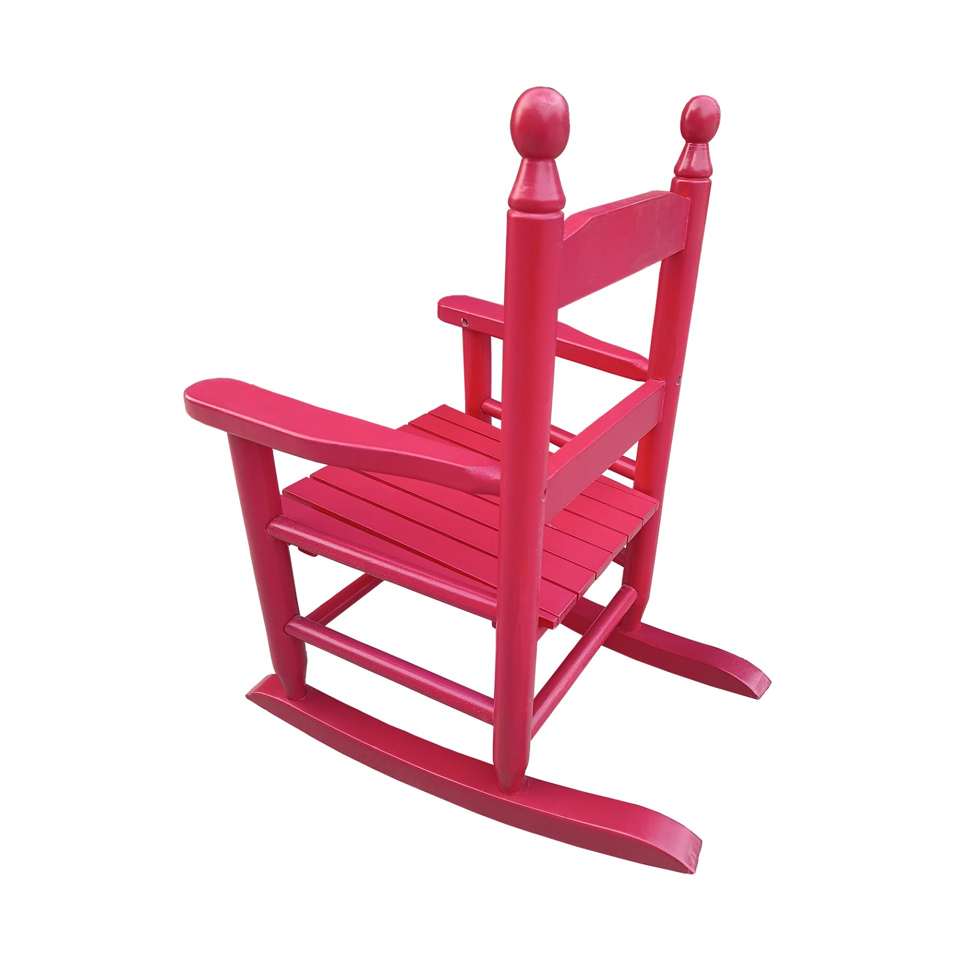 Children's Rocking Chair Indoor Or Outdoor, Suitable For Kids, Durable - Red - Image 8