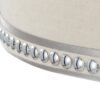 Ashland - Contemporary Table Lamp With Trim (Set of 2) - Polished Chrome / Cream - Image 4