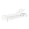 Outdoor Chaise Lounge Chair (Set of 2), Adjustable Outside Chair, All Weather Use UV Resistant 400Lbs Weight Capacity - White - Image 17