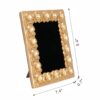 Vintage Photo Frame & Flower Design - Gold - Image 13
