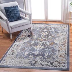 Payas - 5' X 7' Traditional Area Rug - Blue