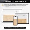 Minimalist Wall Mounted Bathroom Vanity With Ceramic Sink And Storage Cabinet - Oak - Image 7