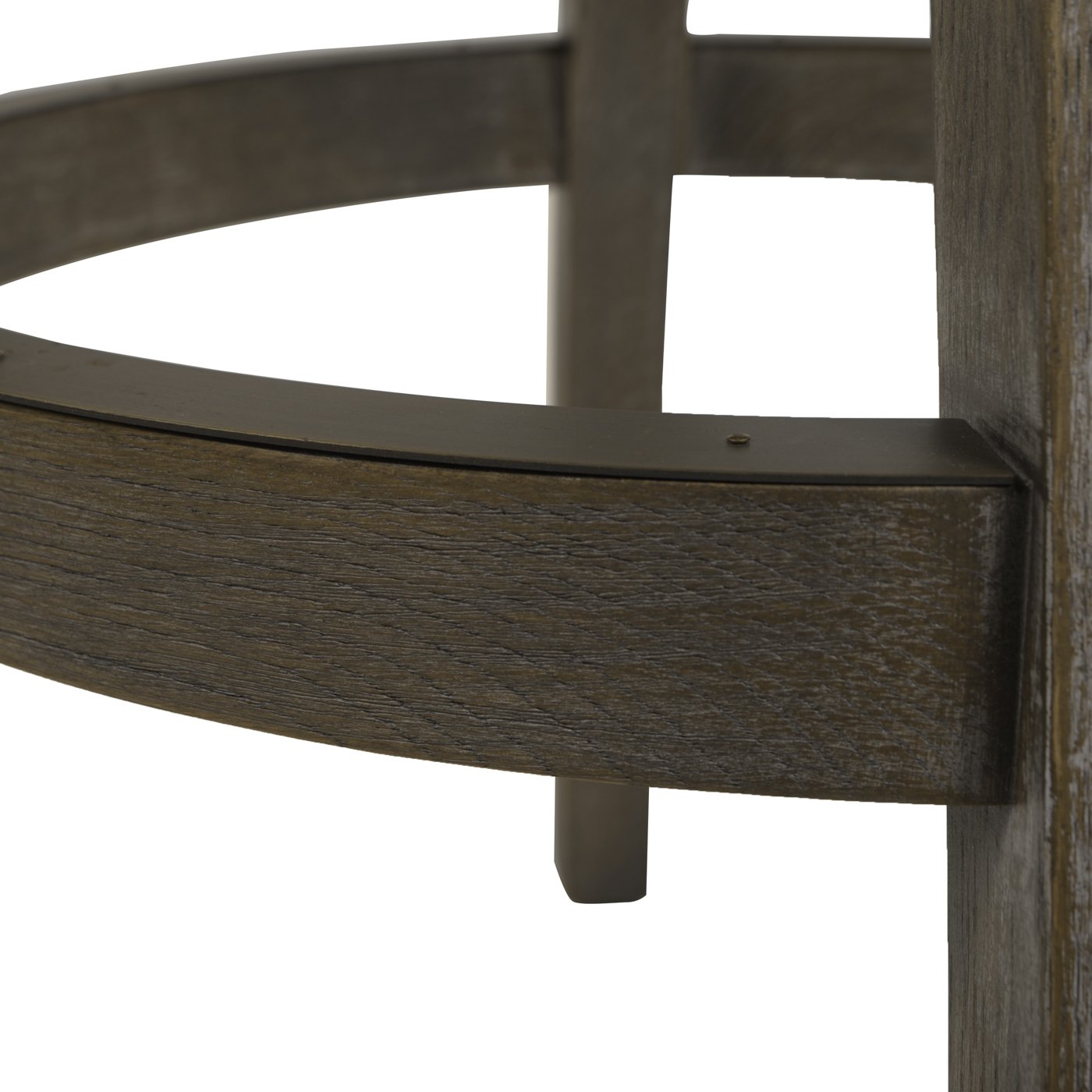 Williams - Swivel Bar Stool With Armrests - Heathered Gray - Image 7