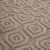 Guros - 2' X 8' Geometric Indoor / Outdoor Area Rug - Mocha - Image 2