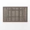Blissique - Outdoor Foldable Wood Dining Table With Slat Design - Gray - Image 7