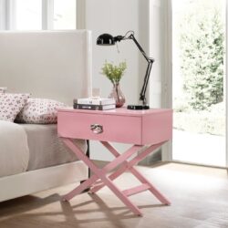Xavier - Nightstand - Pink