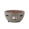 Bowl Shaped Propane Fire Pit 40000 Btu (Tank Cover Not Included) - Light Gray - Image 12
