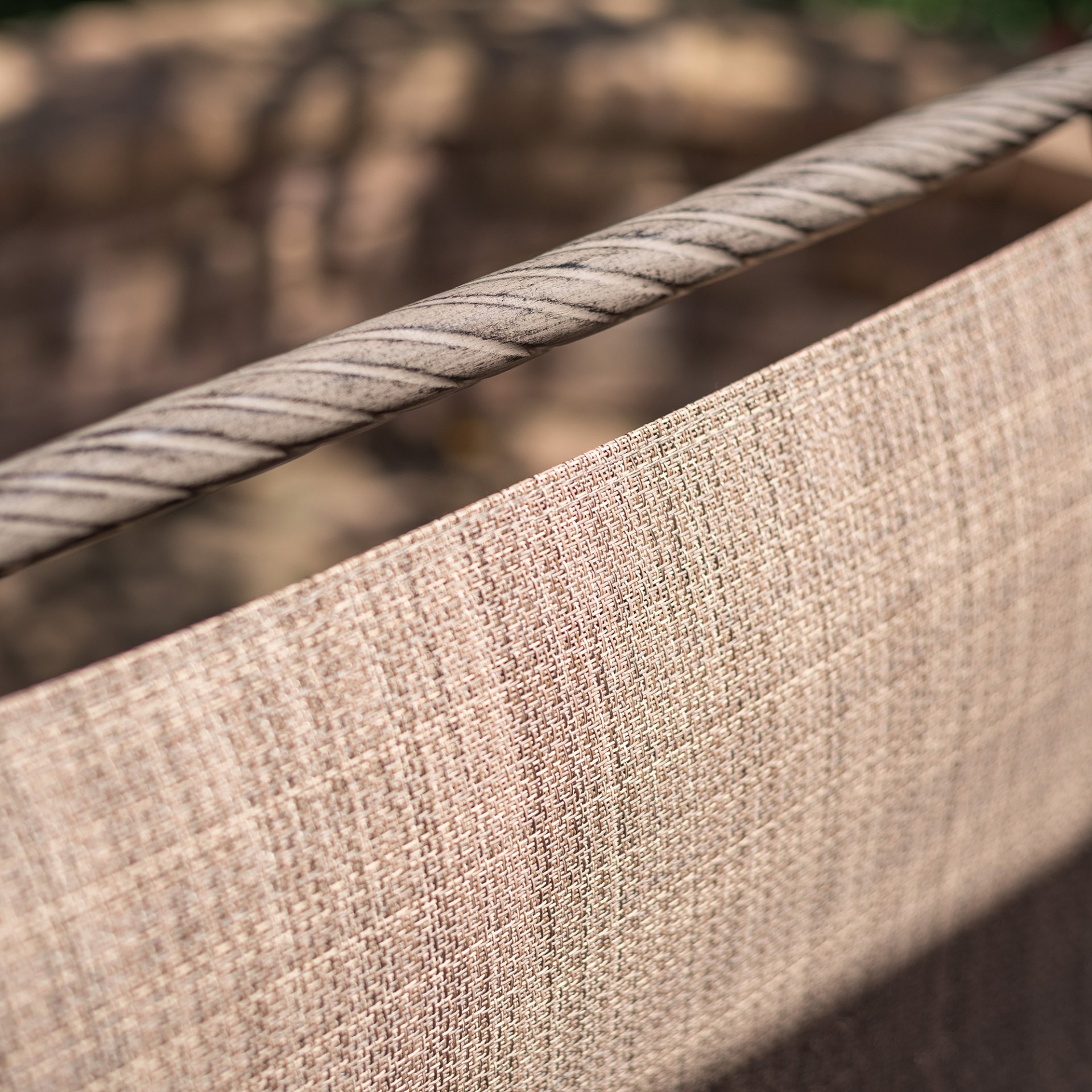 Outdoor All-Weather Sling Dining Chairs (Set of 2) - Gray - Image 2