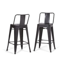 Rayne - Counter Height Stool (Set of 2) - Gray