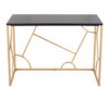 Constellation - Contemporary Desk - Gold / Black - Image 5