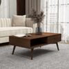 Caroline - Coffee Table - Walnut Brown - Image 5
