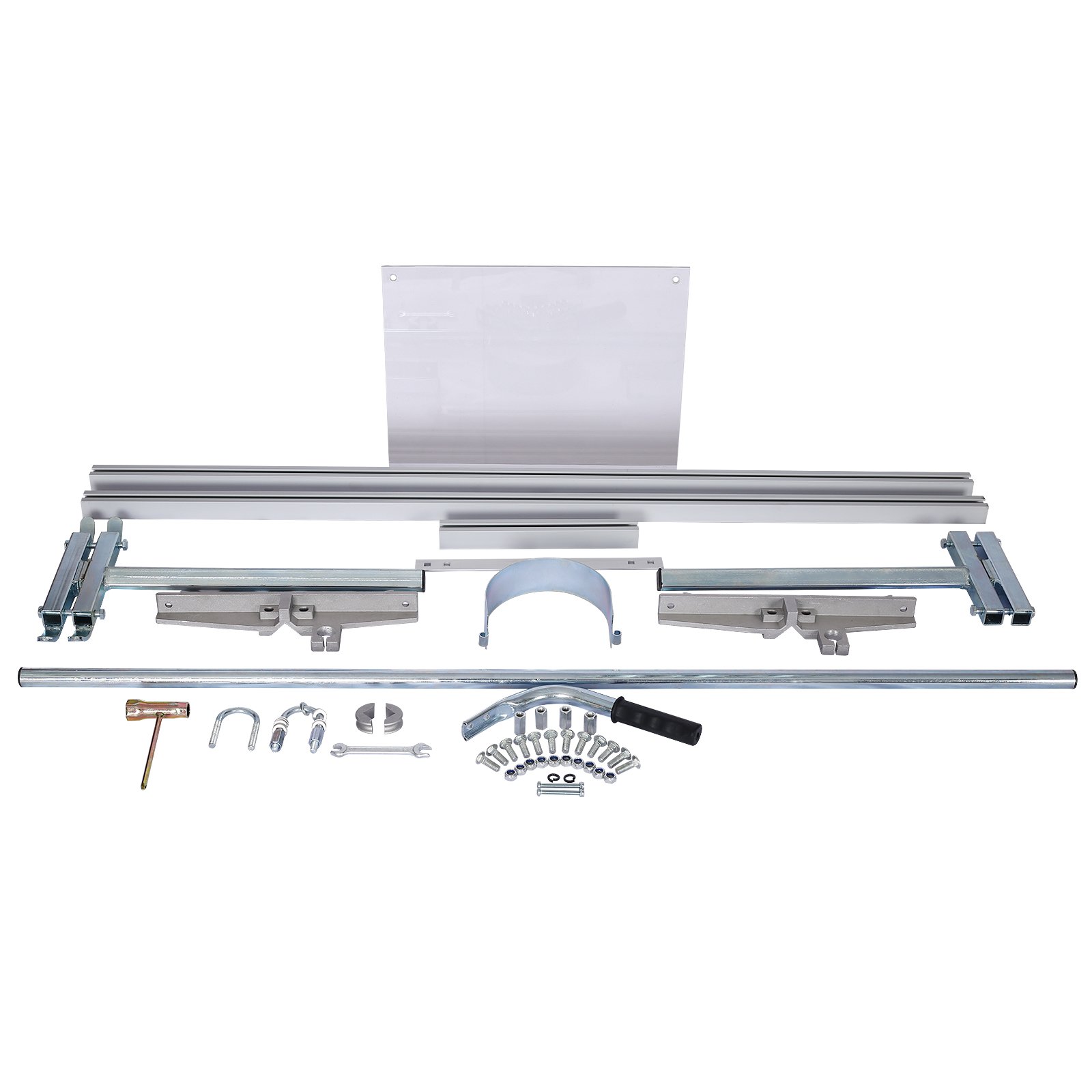 Portable Aluminum Steel Chainsaw Mill With Adjustable Planking Bar 14 To 48" - Silver - Image 2