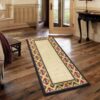 Tribes - 2'7" X 7'3" Southwest Area Rug - Cream - Image 5