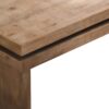 Modern Wood Coffee Table Rectangular Living Room Center Table With Floating Top Design - Natural / Natural Wood / Natural Wood Wash / Natural / Rustic / Wood - Image 8