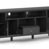 Redmond - TV Media Stand - Black - Image 4