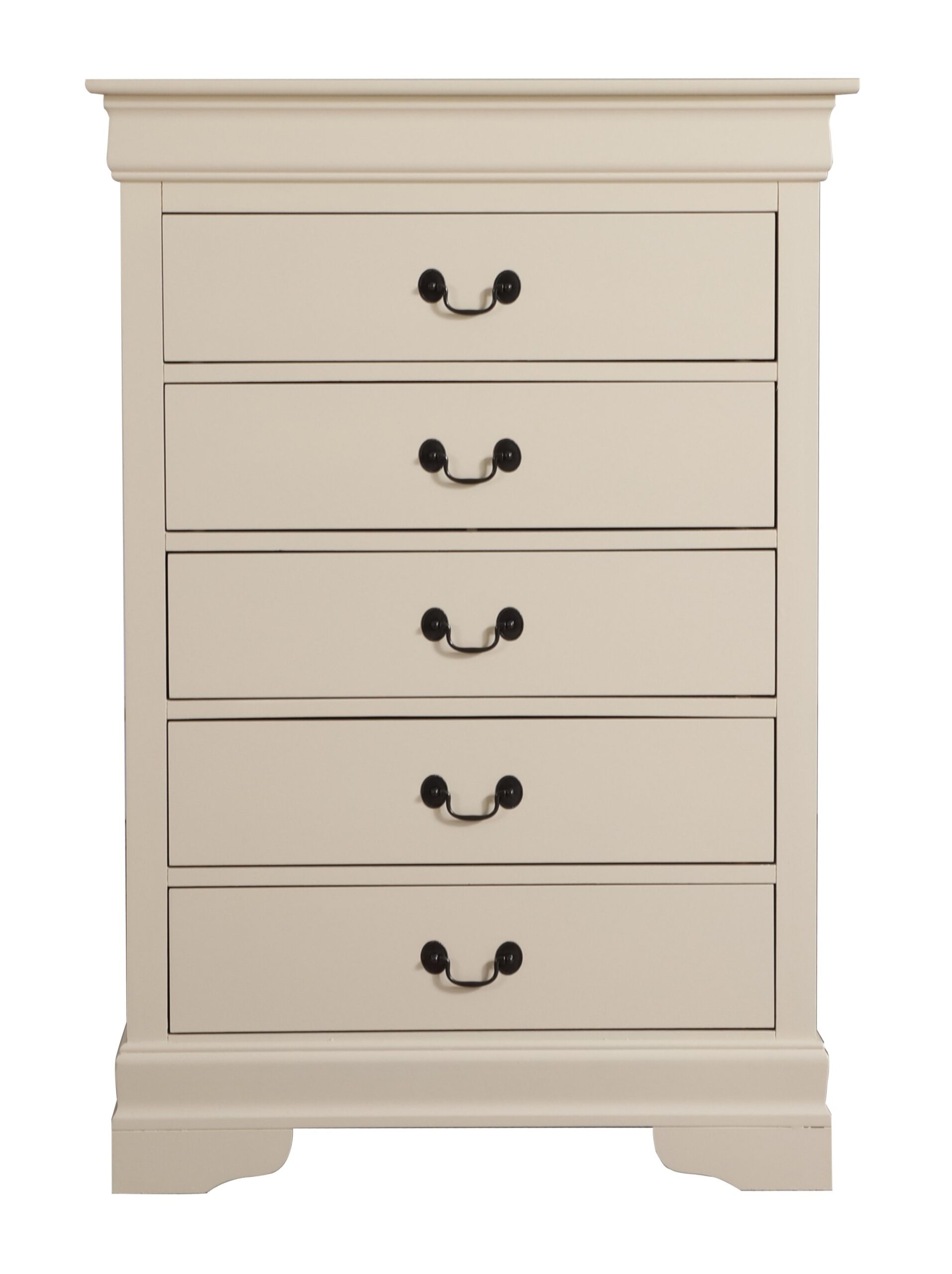 Traditional Style Storage Chest - Beige - Image 2