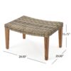 Outdoor Rattan Wicker Ottomans - Gray - Image 3