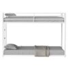 Adam - Twin Over Twin Metal Bunk Bed - White - Image 13