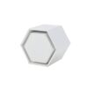 Hexahedron Coffee Tables For Living Room, Office, Bedroom (Set of 2) - White - Image 5
