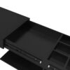 Extendable Coffee Table, Multifunctional Adjustable Coffee Table With Hidden Storage Space For Living Room - Black - Image 12