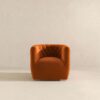 Delaney - Swivel Chair - Burnt Orange - Image 6