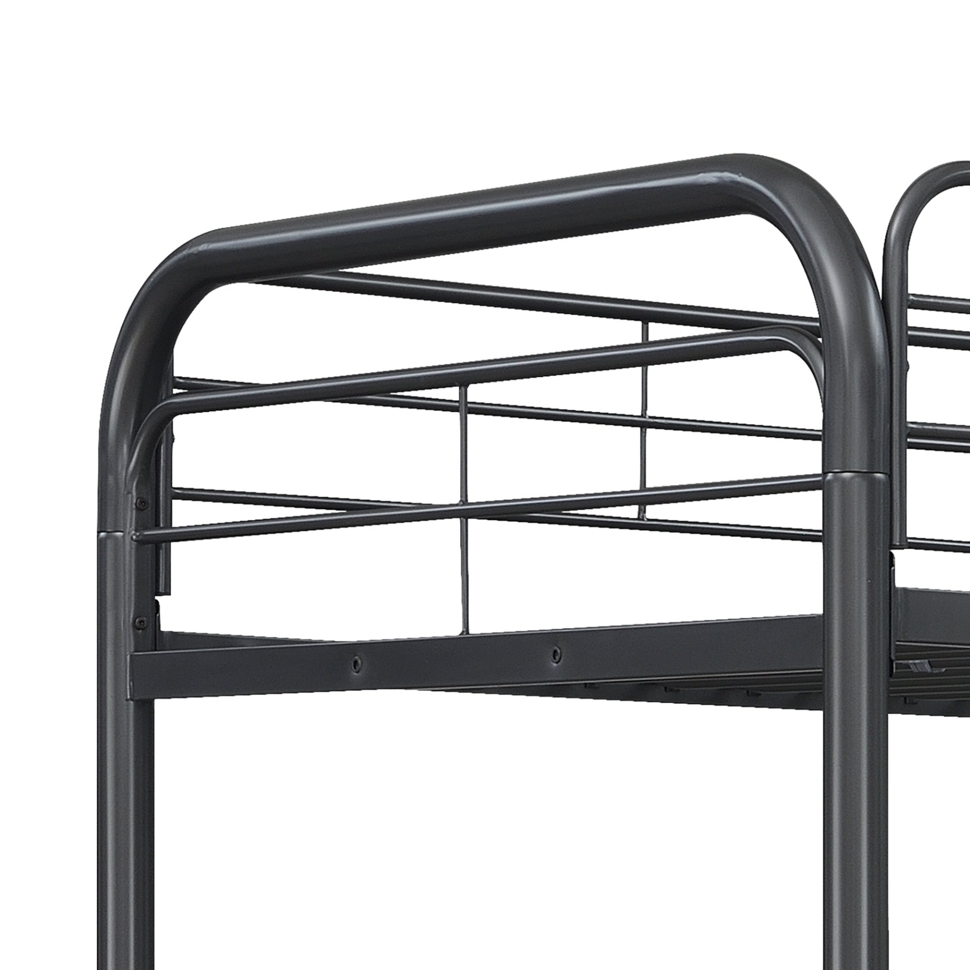 Triple Bunk Bed, Twin / Twin / Twin - Black - Image 9
