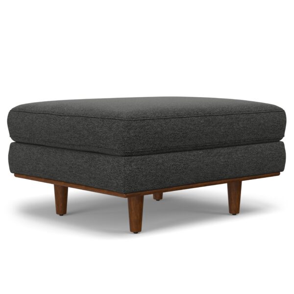 Morrison - Ottoman - Charcoal Gray
