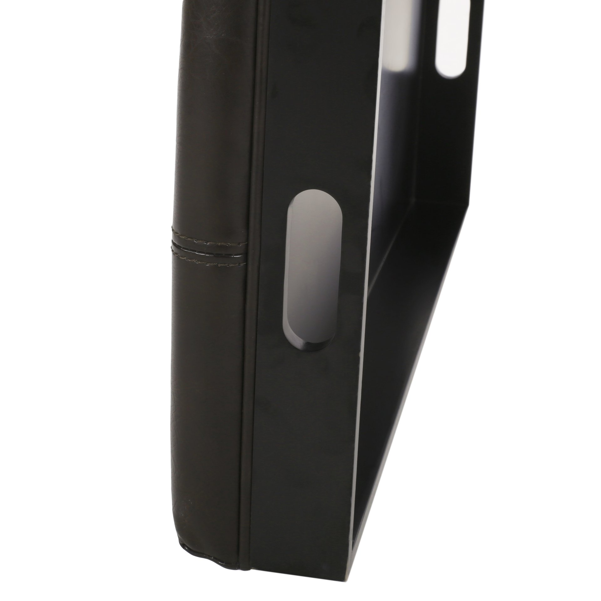 Contemporary Ottoman With Storage And Tray Tops - Brown - Image 11