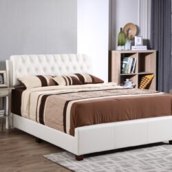 Marilla - King Bed - White