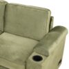 Sleeper Sofa Bed, 2 In 1 Pull Out Sofa Bed L Shape Couch With Storage Ottoman For Living Room, Bedroom Couch And Small Apartment - Green - Image 22