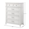 5 Drawer Chest - White - Image 3