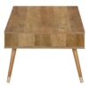 Coffee Table, Accent, Cocktail, Rectangular, Storage, Living Room, Wood Legs, Mid Century - Walnut - Image 3