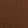 Accent Chair With Cushioned Seat, Brass Tipped Legs - Dark Brown - Image 7